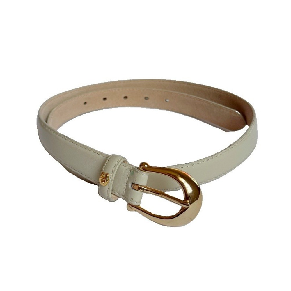 Etienne Aigner Leather Belt M/ L 34"-38"